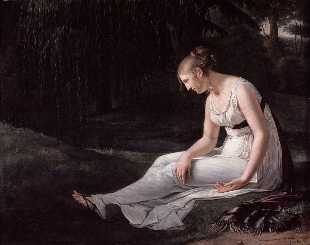 Melancholy by Constance Marie Charpentier, 1801