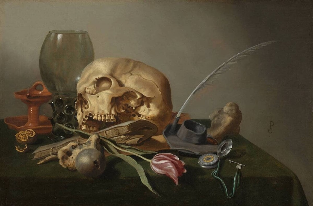Vanitas Still Life by Pieter Claesz, c. 1630