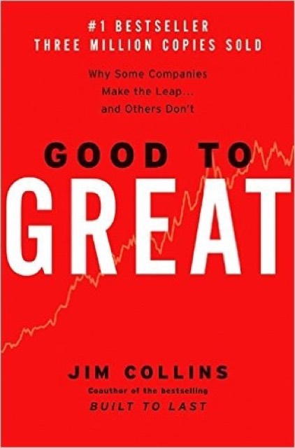 Good to Great by Jim Collins — book cover