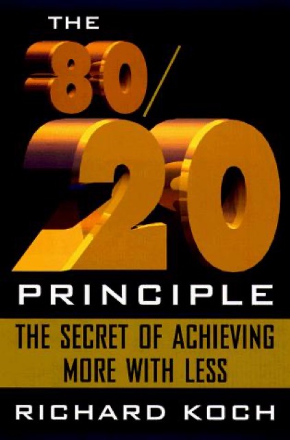 The 80/20 Principle by Richard Koch — book cover