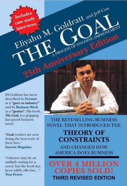 The Goal by Eliyahu M. Goldratt — book cover