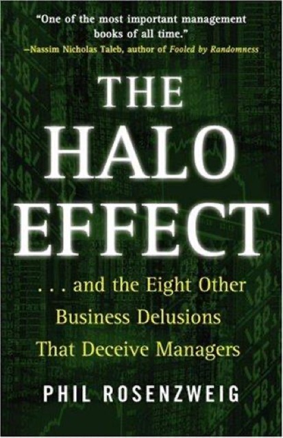The Halo Effect by Phil Rosenzweig — book cover