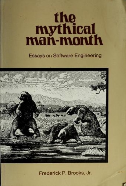 The Mythical Man-Month by Frederick P. Brooks Jr. — book cover